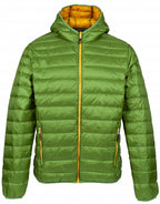 outdoorjas Dublin heren nylon/dons groen maat 3XL