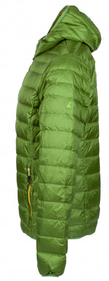 outdoorjas Dublin heren nylon/dons groen maat S