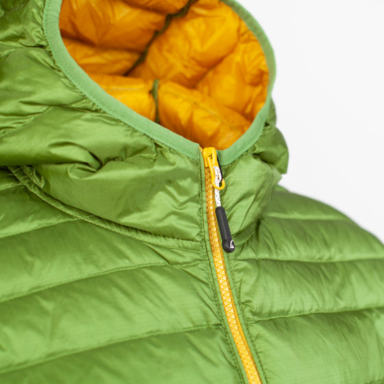 outdoorjas Dublin heren nylon/dons groen maat L