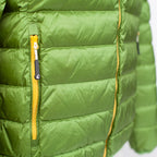 outdoorjas Dublin heren nylon/dons groen maat S