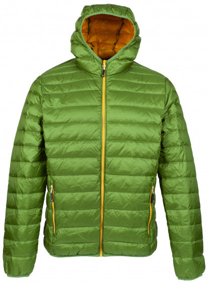 outdoorjas Dublin heren nylon/dons groen maat S