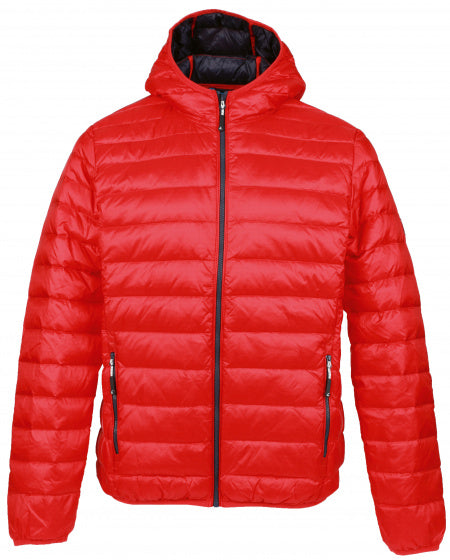 outdoorjas Dublin heren nylon/dons rood maat XXL