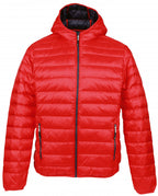 outdoorjas Dublin heren nylon/dons rood maat L