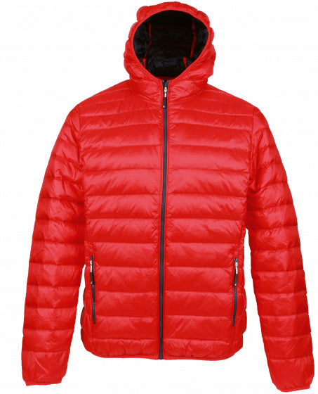 Alvivo Outdoorjas Dublin heren nylon/dons rood maat S