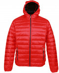 outdoorjas Dublin heren nylon/dons rood maat L