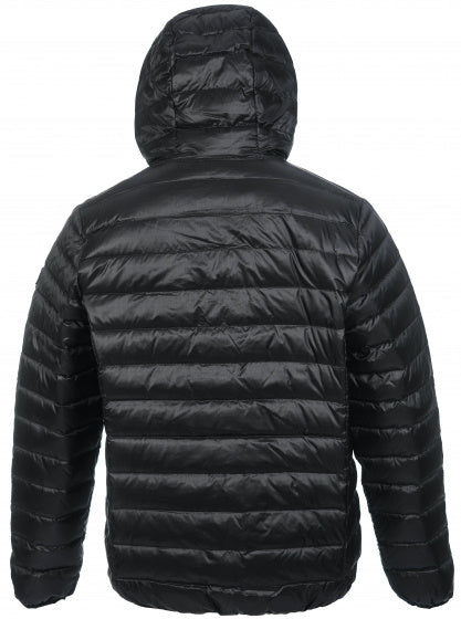 outdoorjas Dublin heren nylon/dons zwart maat 3XL