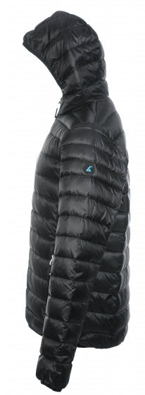 Alvivo Outdoorjas Dublin heren nylon/dons zwart maat S