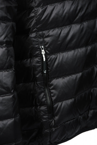 outdoorjas Dublin heren nylon/dons zwart maat 3XL