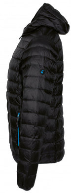outdoorjas Dublin heren nylon/dons zwart/blauw maat 4XL