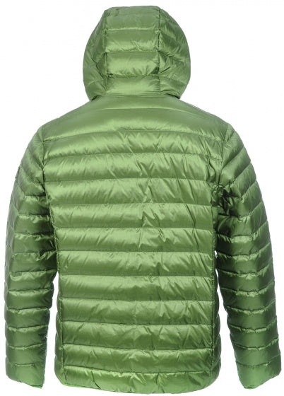 outdoorjas Dublin heren nylon/dons groen/grijs maat XL
