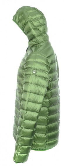 outdoorjas Dublin heren nylon/dons groen/grijs maat 3XL