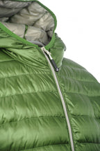 outdoorjas Dublin heren nylon/dons groen/grijs maat 4XL