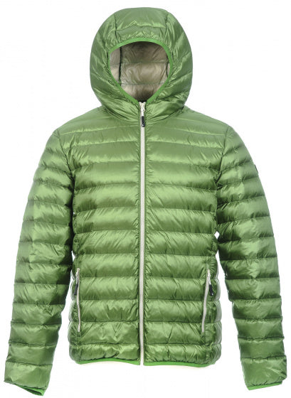outdoorjas Dublin heren nylon/dons groen/grijs maat 4XL