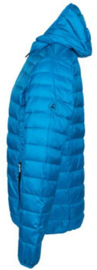 Alvivo Outdoorjas Glasgow heren nylon blauw/zwart maat M