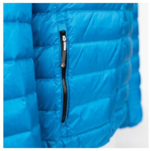 alvivo outdoorjas glasgow heren nylon blauw zwart maat xs