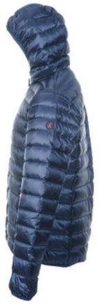 alvivo outdoorjas glasgow heren nylon blauw rood maat xs