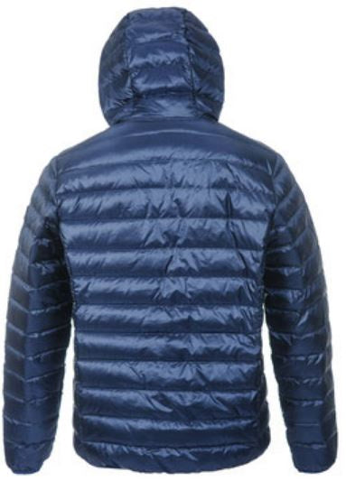 alvivo outdoorjas glasgow heren nylon blauw rood maat xs