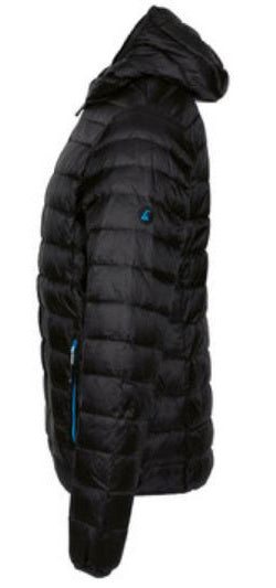 Alvivo Outdoorjas Glasgow heren nylon zwart/blauw maat 3XL