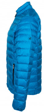Alvivo Outdoorjas Oslo heren nylon/dons lichtblauw maat S