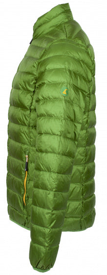 Alvivo Outdoorjas Oslo heren nylon/dons groen maat S