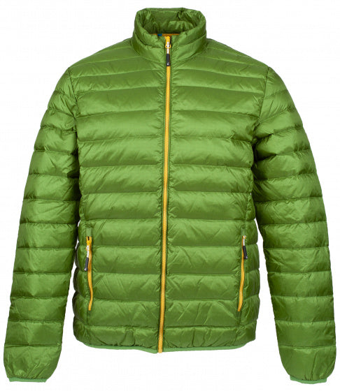 Alvivo Outdoorjas Oslo heren nylon/dons groen maat S