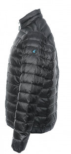 outdoorjas Oslo heren nylon/dons zwart maat L