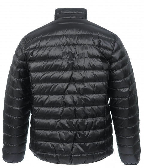 outdoorjas Oslo heren nylon/dons zwart maat S