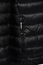 outdoorjas Oslo heren nylon/dons zwart maat S