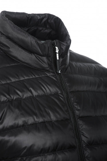 outdoorjas Oslo heren nylon/dons zwart maat L