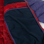 outdoorjas Workuta heren nylon blauw/rood mt XL