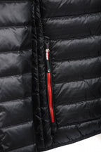 outdoorjas Workuta heren nylon zwart/rood maat S