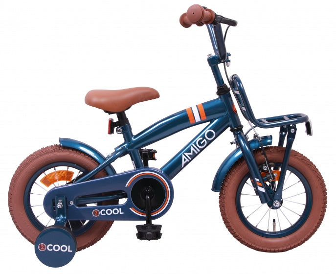 2cool 12 inch 20 cm jongens terugtraprem blauw