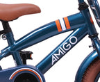 2cool 12 inch 20 cm jongens terugtraprem blauw