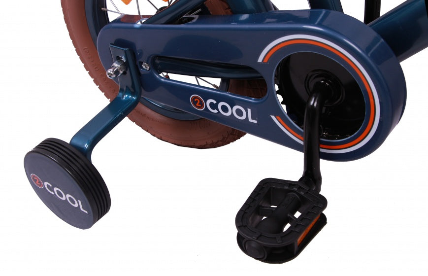 2cool 12 inch 20 cm jongens terugtraprem blauw