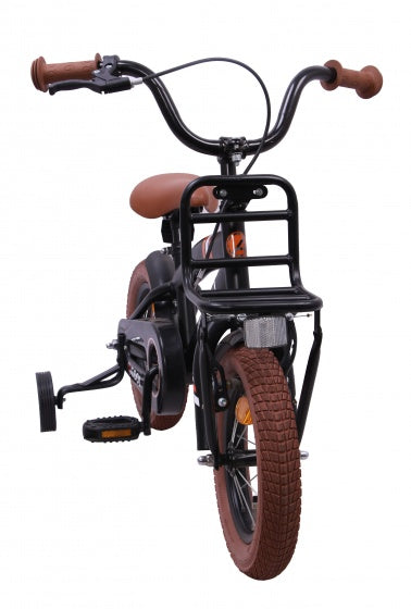 Amigo 2cool 12 inch 20 cm jongens terugtraprem matzwart