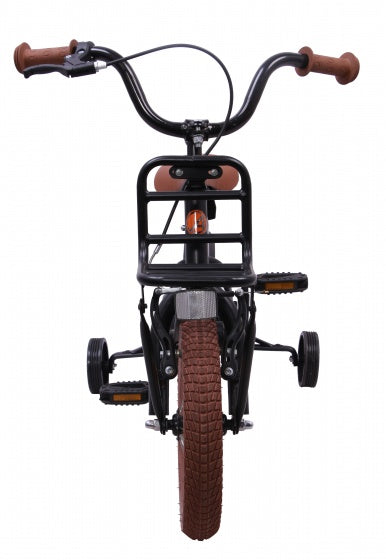Amigo 2cool 12 inch 20 cm jongens terugtraprem matzwart