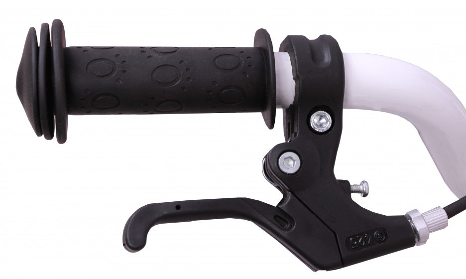 Amigo 2cool 12 inch 20 cm jongens terugtraprem wit