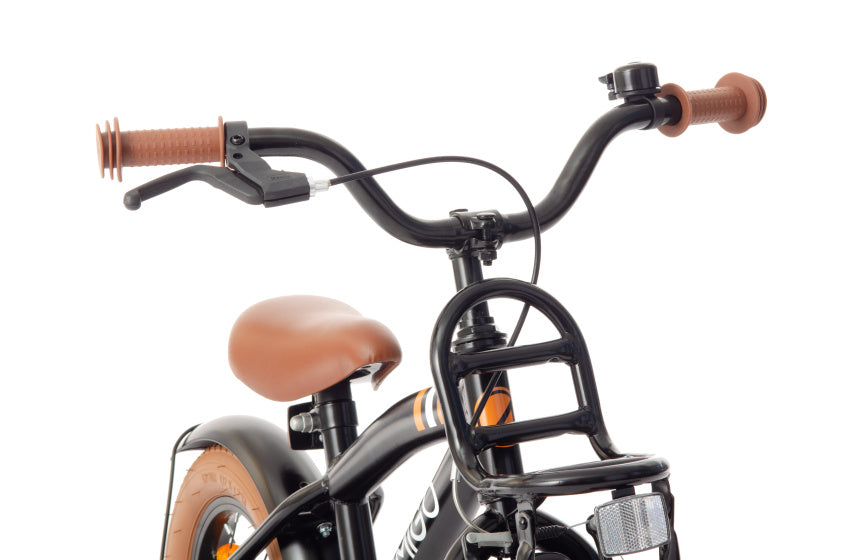 Amigo 2Cool 12 Inch 21 cm Jongens Terugtraprem Zwart