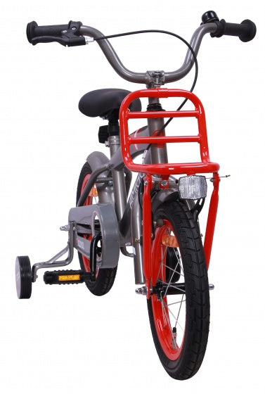 Amigo 2Cool 14 Inch 23 cm Jongens Terugtraprem Grijs