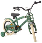 Amigo 2Cool 14 Inch 24 cm Jongens Terugtraprem Groen