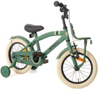 Amigo 2Cool 14 Inch 24 cm Jongens Terugtraprem Groen