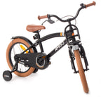 Amigo 2Cool 16 Inch 26 cm Jongens Terugtraprem Zwart