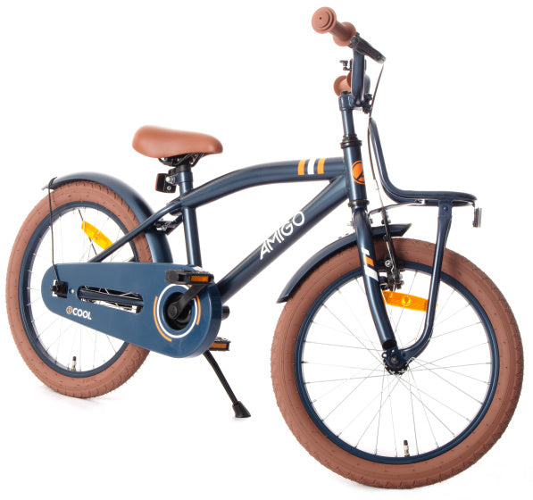 Amigo 2Cool 18 Inch 28,5 cm Jongens Terugtraprem Blauw