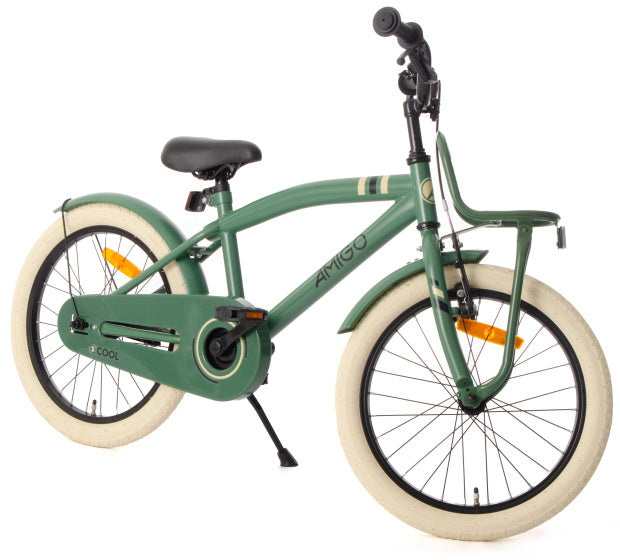 Amigo 2Cool 18 Inch 28,5 cm Jongens Terugtraprem Groen
