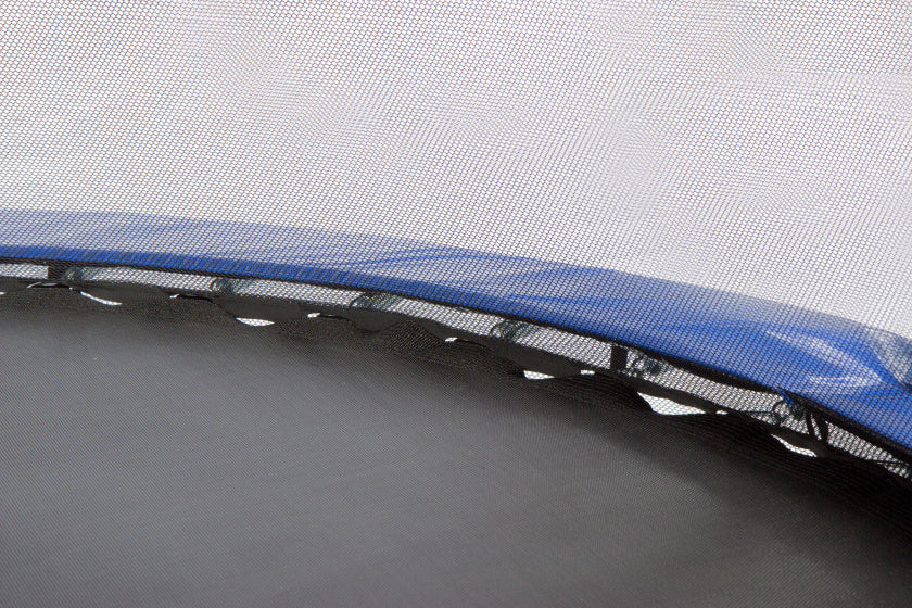 inground trampoline Deluxe met veiligheidsnet 244 cm blauw