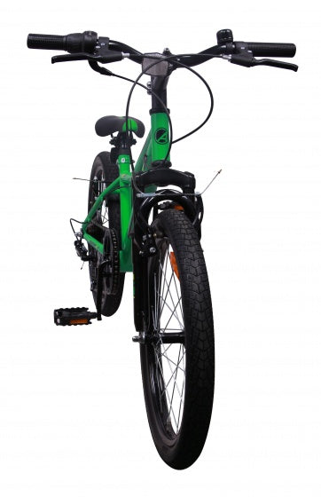 Attack 20 Inch 28 cm Jongens 6V V-Brakes Groen