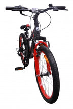 Attack 20 Inch 28 cm Jongens 6V V-Brakes Zwart/Rood