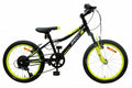 Amigo Attack 20 Inch 28 cm Jongens 6V V-Brakes Zwart/Geel
