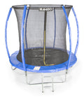 trampoline Basic met veiligheidsnet en ladder 244 cm blauw