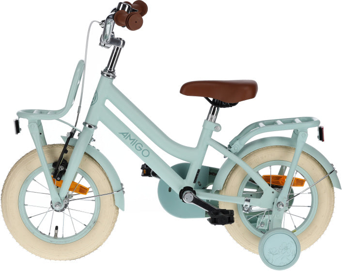 Amigo Bella 12 Inch 21 cm Meisjes Terugtraprem Groen